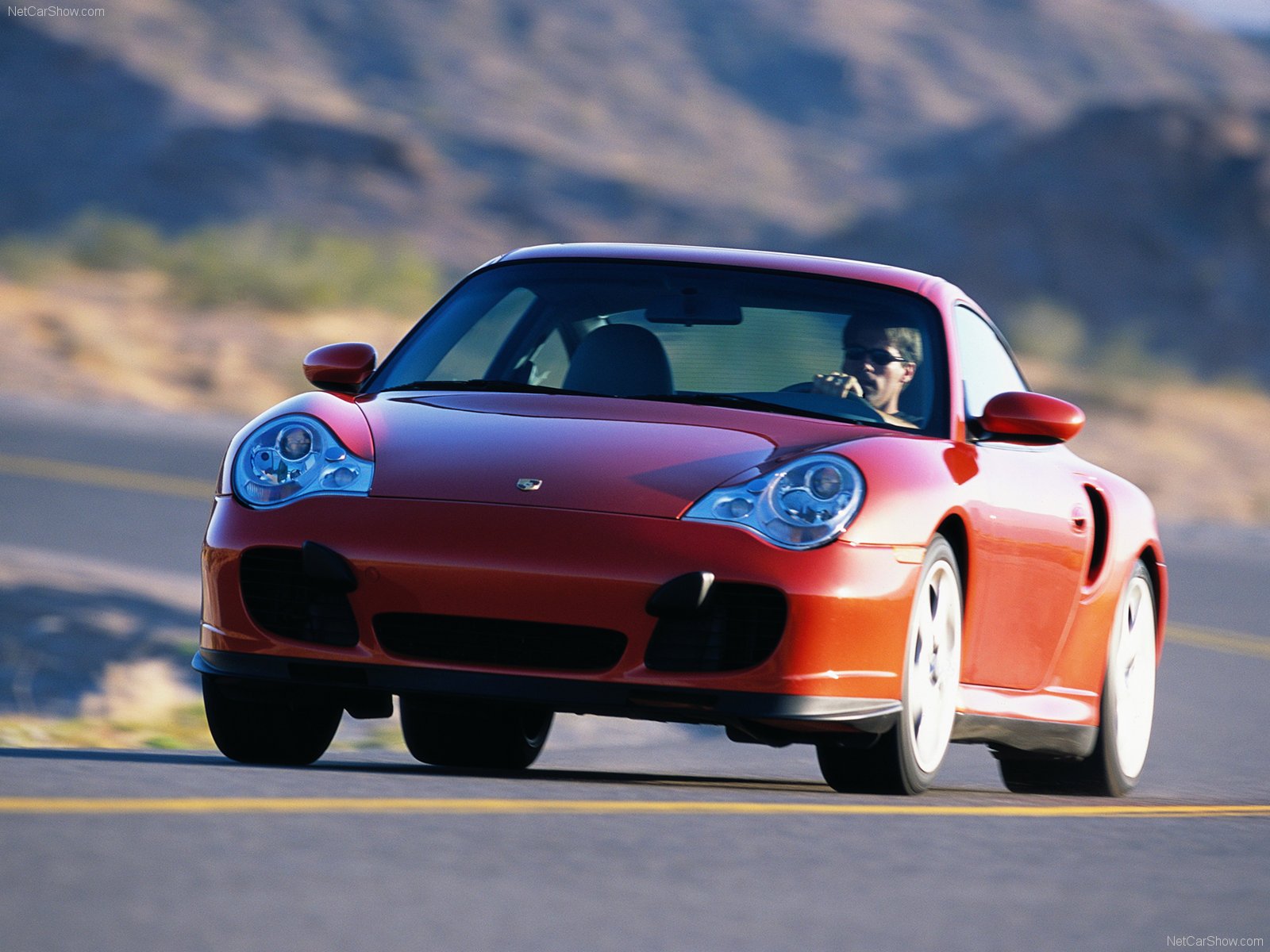 porsche, 911, Turbo, Cars, Coupe, 2002 Wallpaper