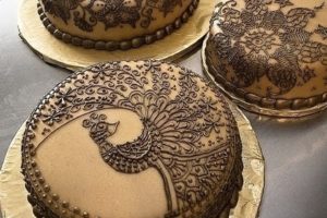 food, Cake, Delicious, Gold, Ornamental, Art, Pattern