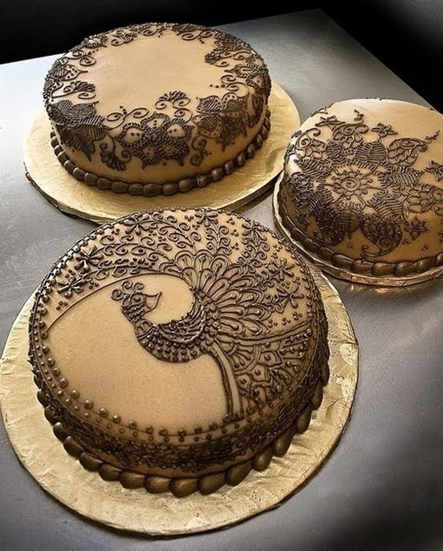 food, Cake, Delicious, Gold, Ornamental, Art, Pattern Wallpaper