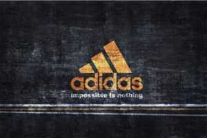 vintage, Adidas, Logo