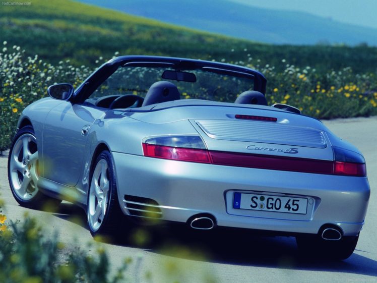 porsche, 911, Carrera, 4s, Cabriolet, Convertible, Cars, 2004 HD Wallpaper Desktop Background
