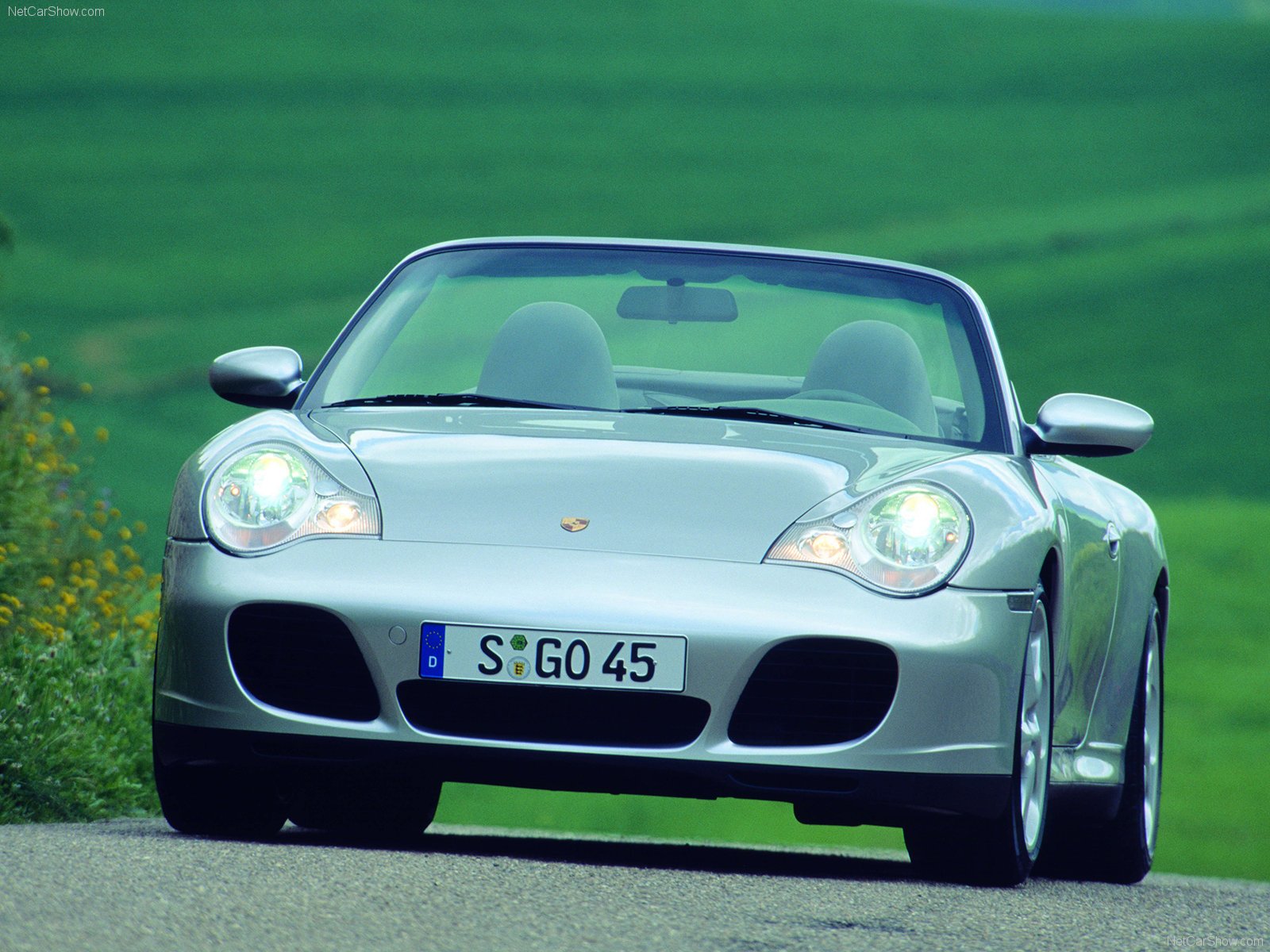 porsche, 911, Carrera, 4s, Cabriolet, Convertible, Cars, 2004 Wallpaper