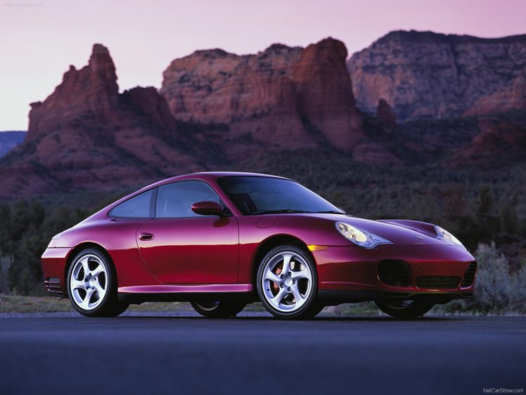 porsche, 911, Carrera, 4s, Coupe, Cars, 2004 HD Wallpaper Desktop Background