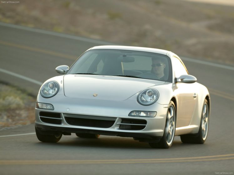 porsche, 911, Carrera, Coupe, Cars, 2005 HD Wallpaper Desktop Background