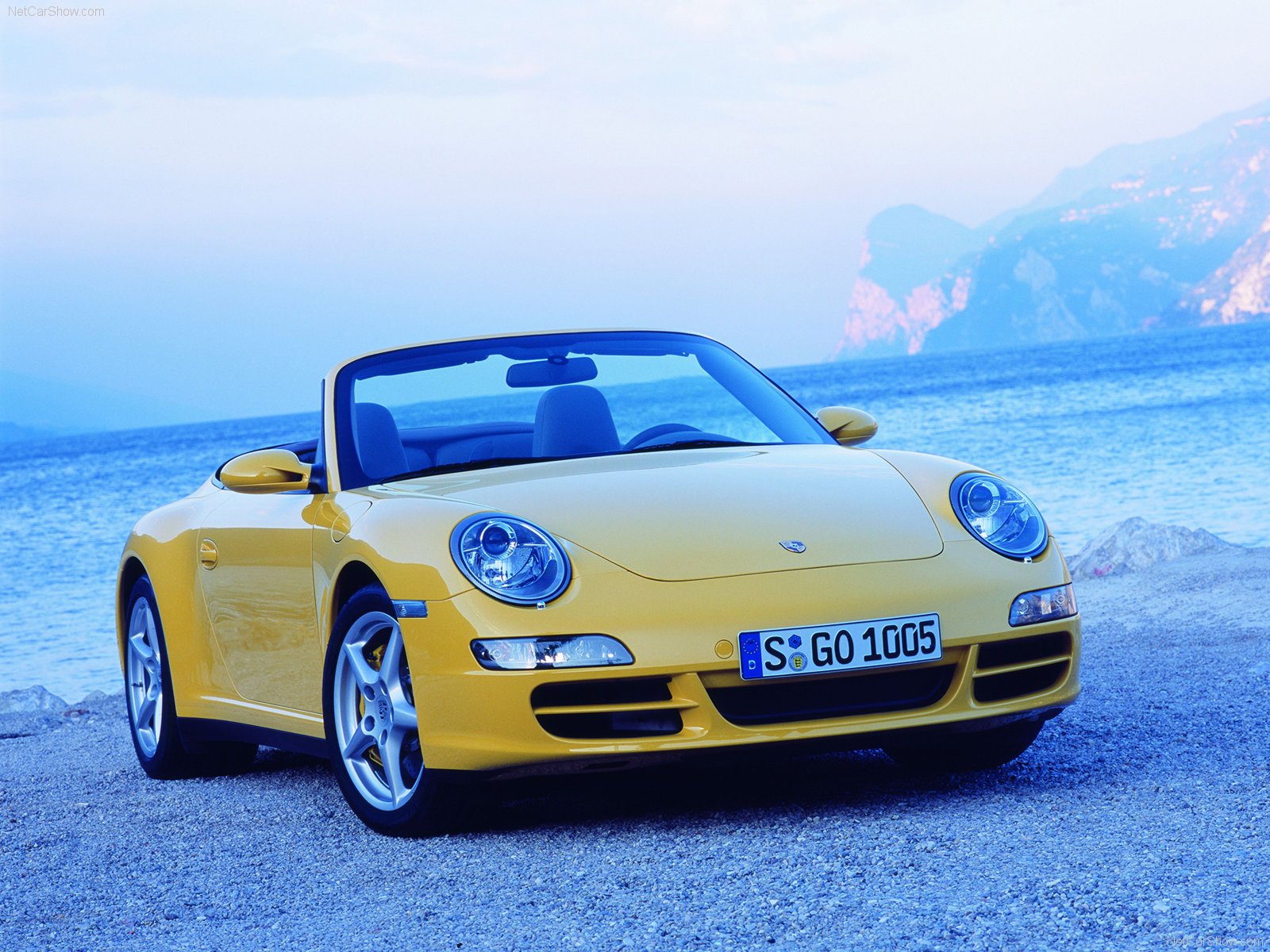 porsche, 911, Carrera, 4, Cabriolet, Convertible, Cars, 2006 Wallpaper