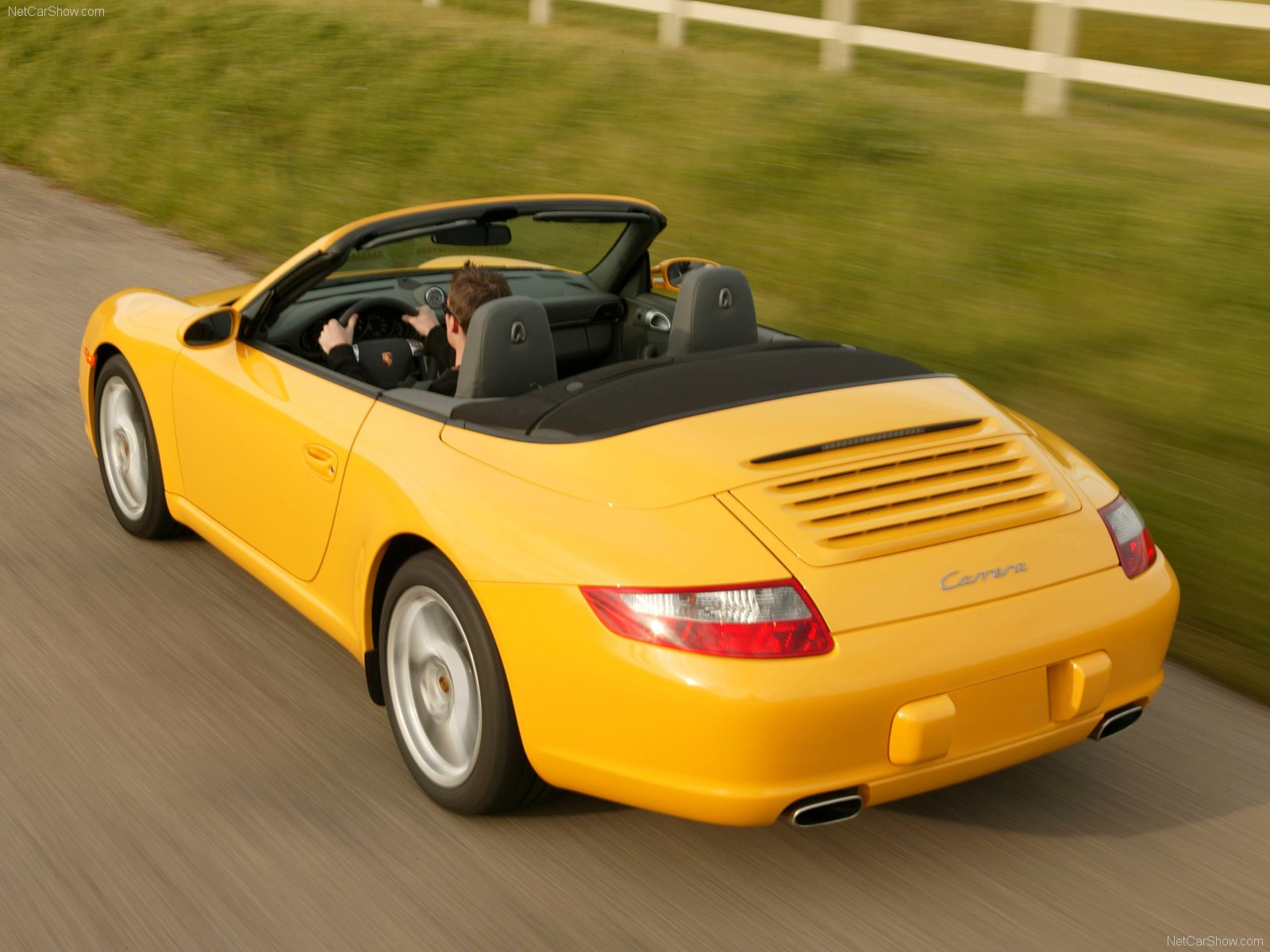 porsche, 911, Carrera, Cabriolet, Convertible, Cars, 2006 Wallpaper
