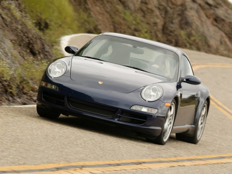 porsche, 911, Carrera, S, Coupe, Cars, 2006 HD Wallpaper Desktop Background