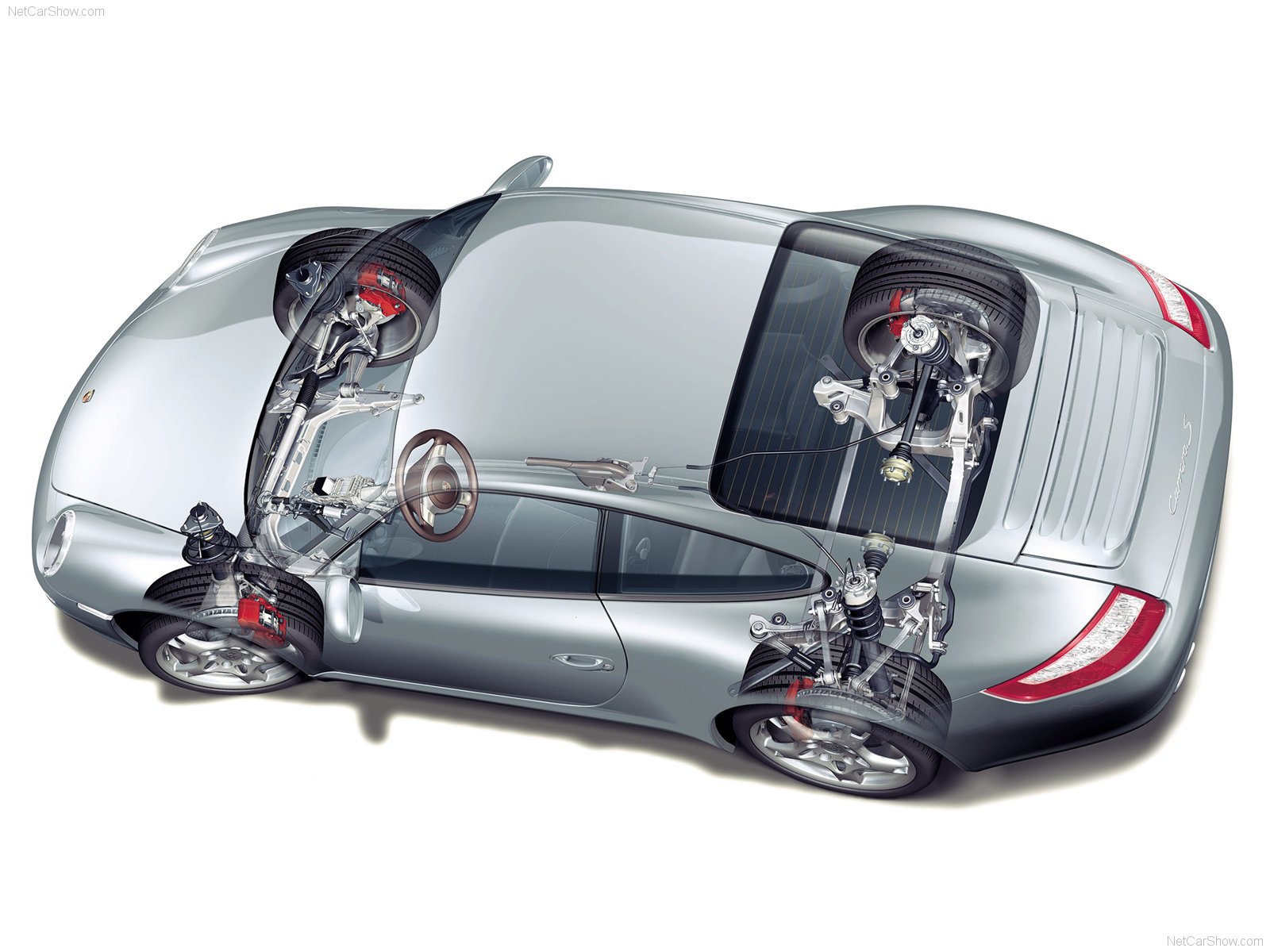 porsche, 911, Carrera, S, Coupe, Cars, 2006 Wallpaper