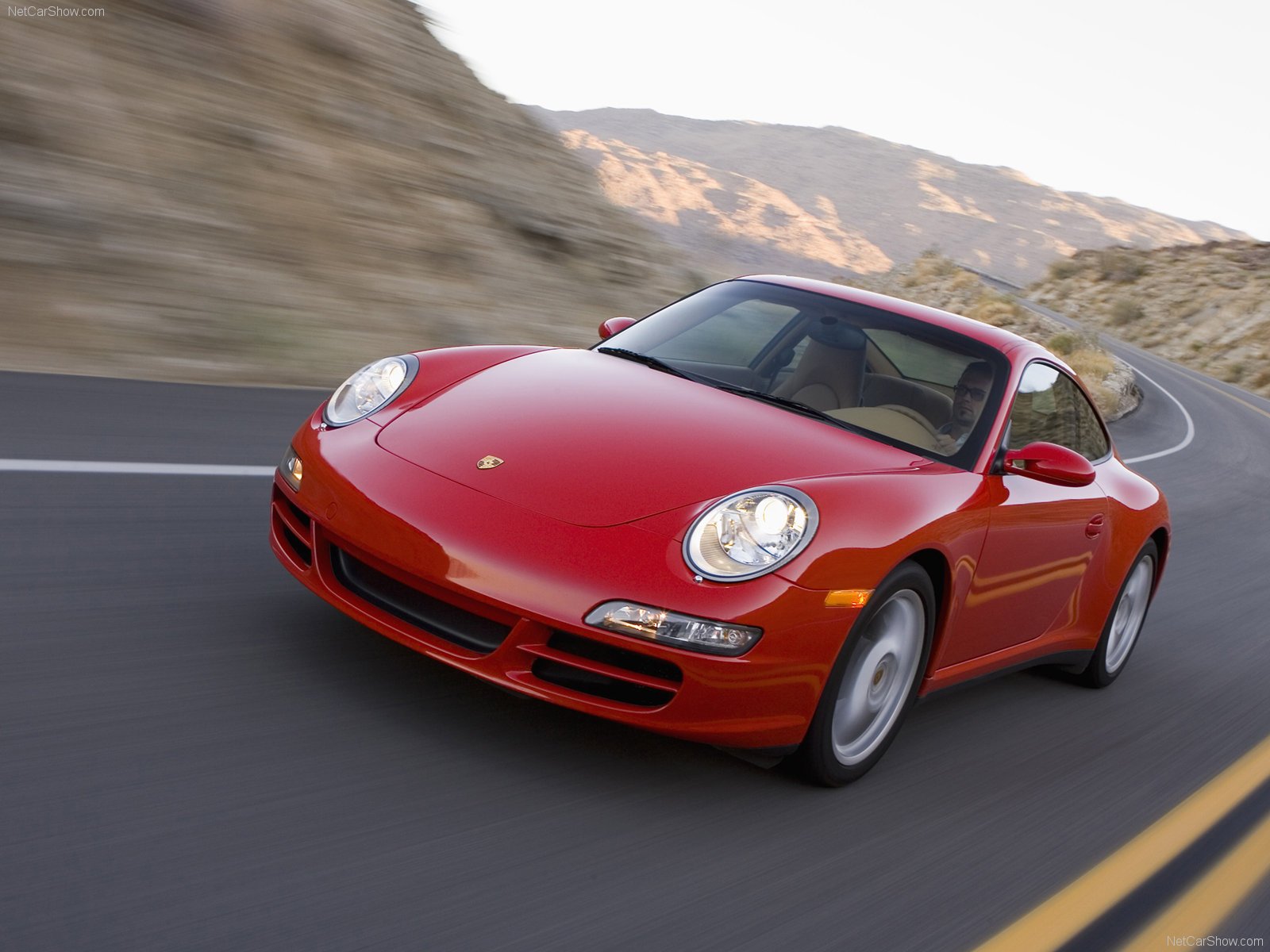 porsche, 911, Carrera, 4, Coupe, Cars, 2007 Wallpaper