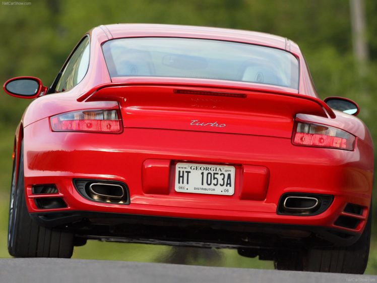porsche, 911, Turbo, Coupe, Cars, 2007 HD Wallpaper Desktop Background
