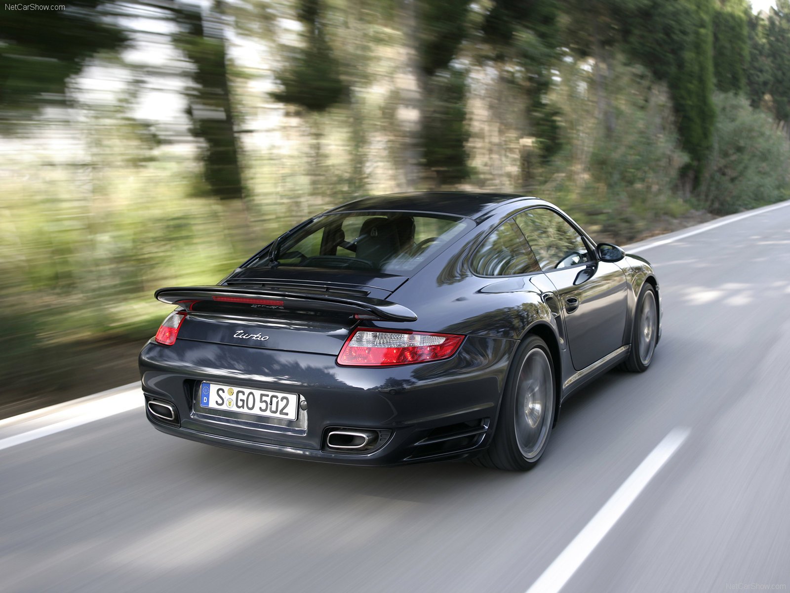 porsche, 911, Turbo, Coupe, Cars, 2007 Wallpaper