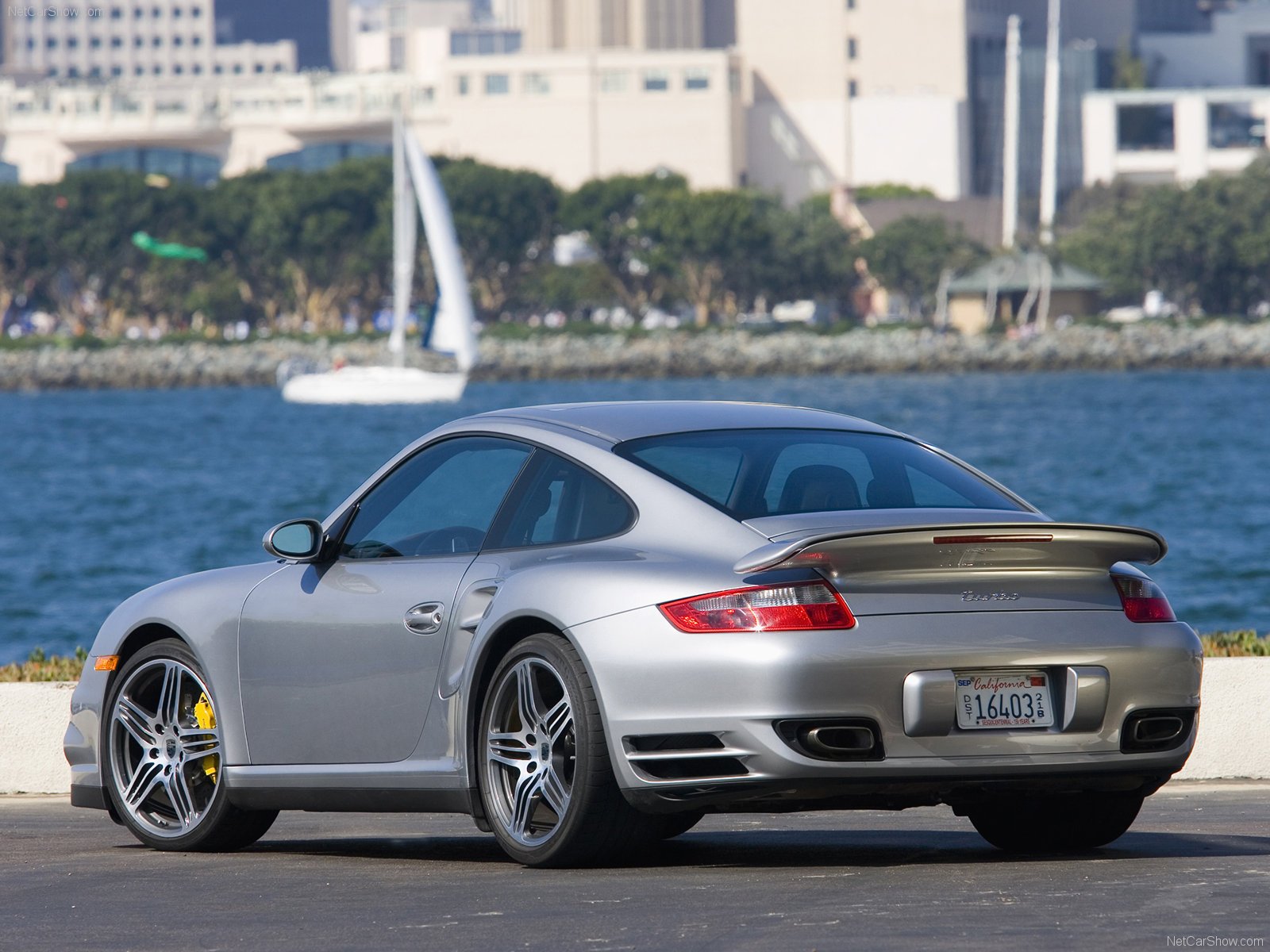 porsche, 911, Turbo, Coupe, Cars, 2007 Wallpaper