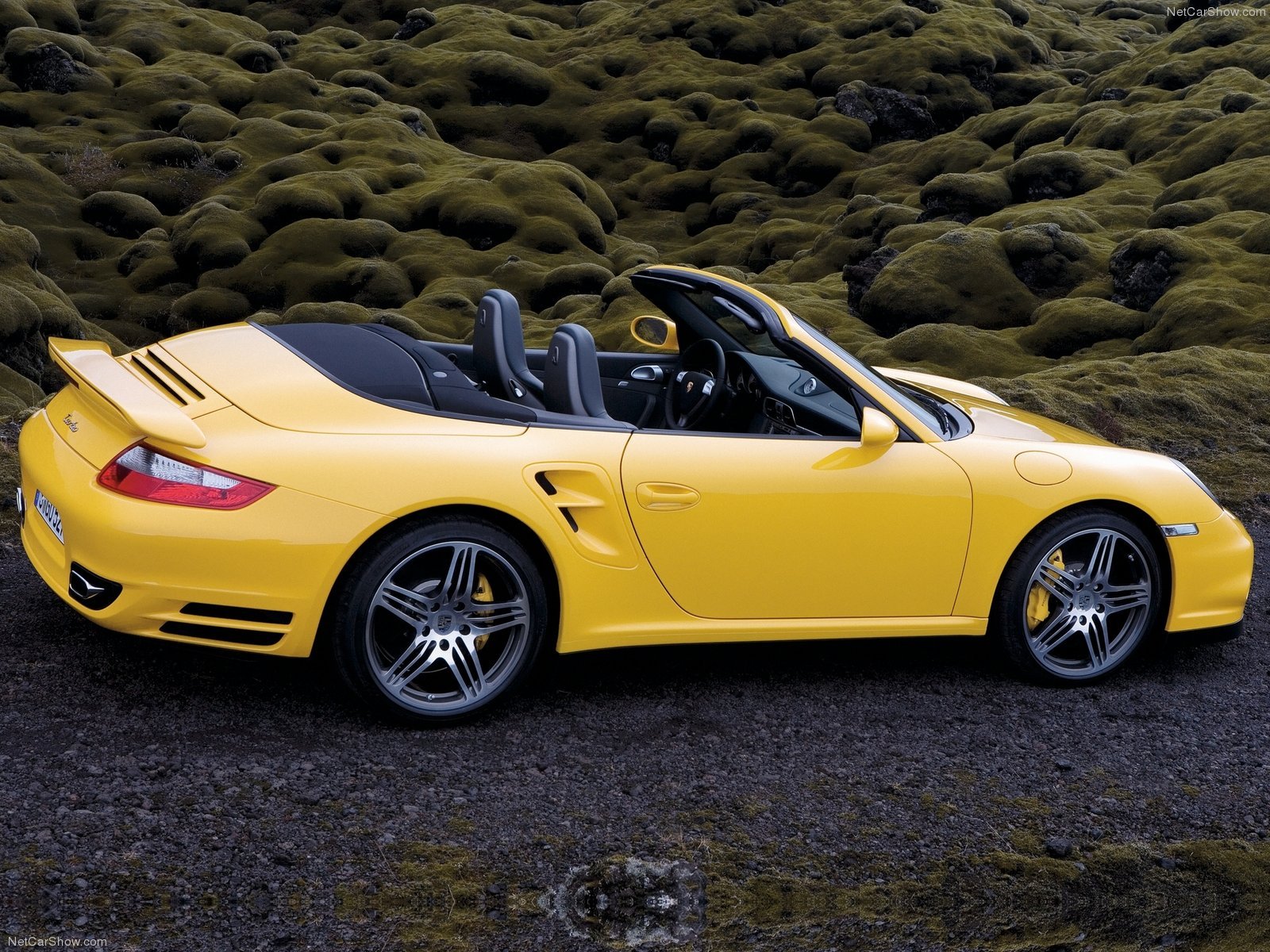 porsche, 911, Turbo, Cabriolet, Convertible, Cars, 2008 Wallpaper