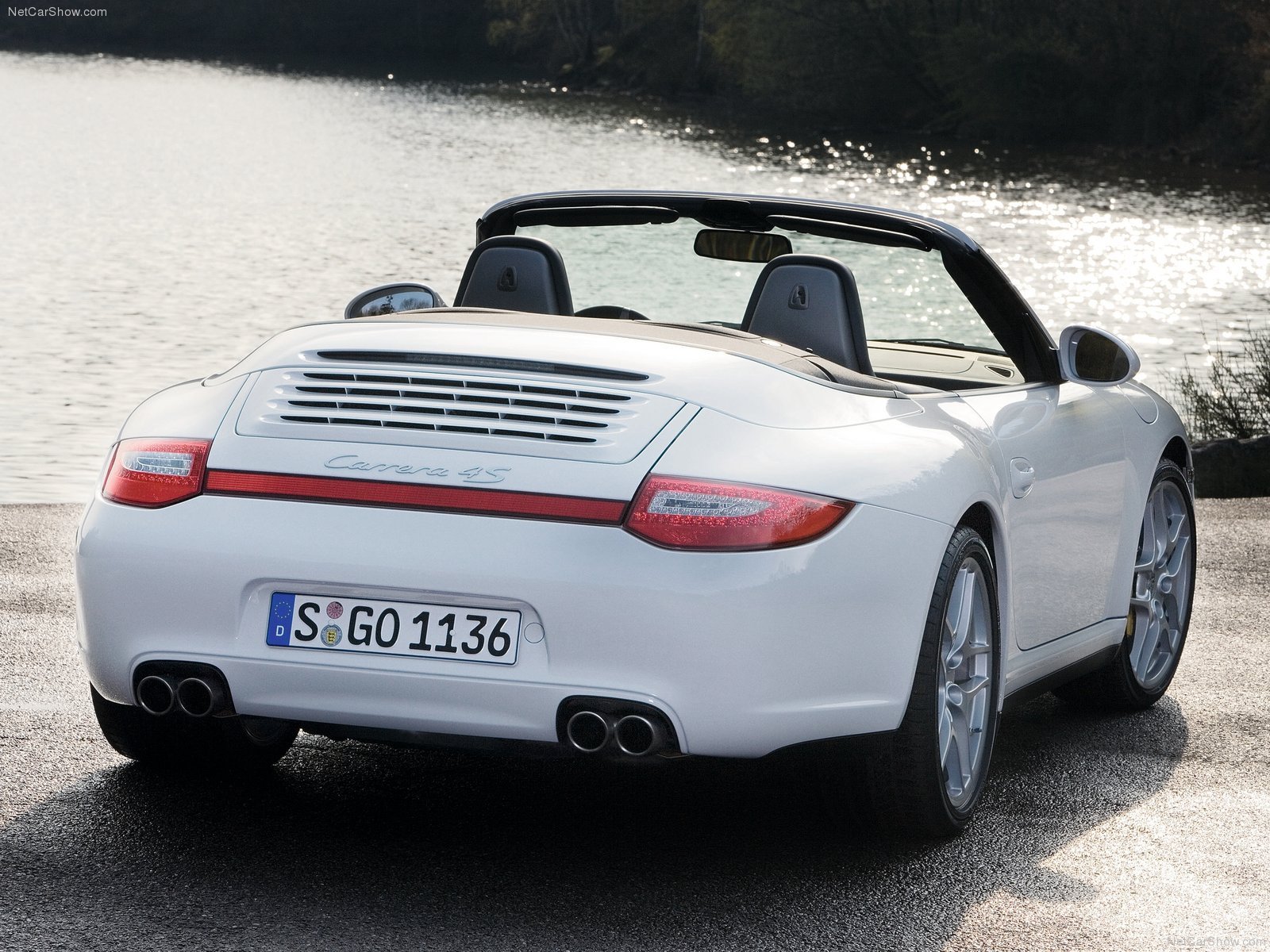 porsche, 911, Carrera, 4s, Cabriolet, Convertible, Cars, 2009 Wallpaper