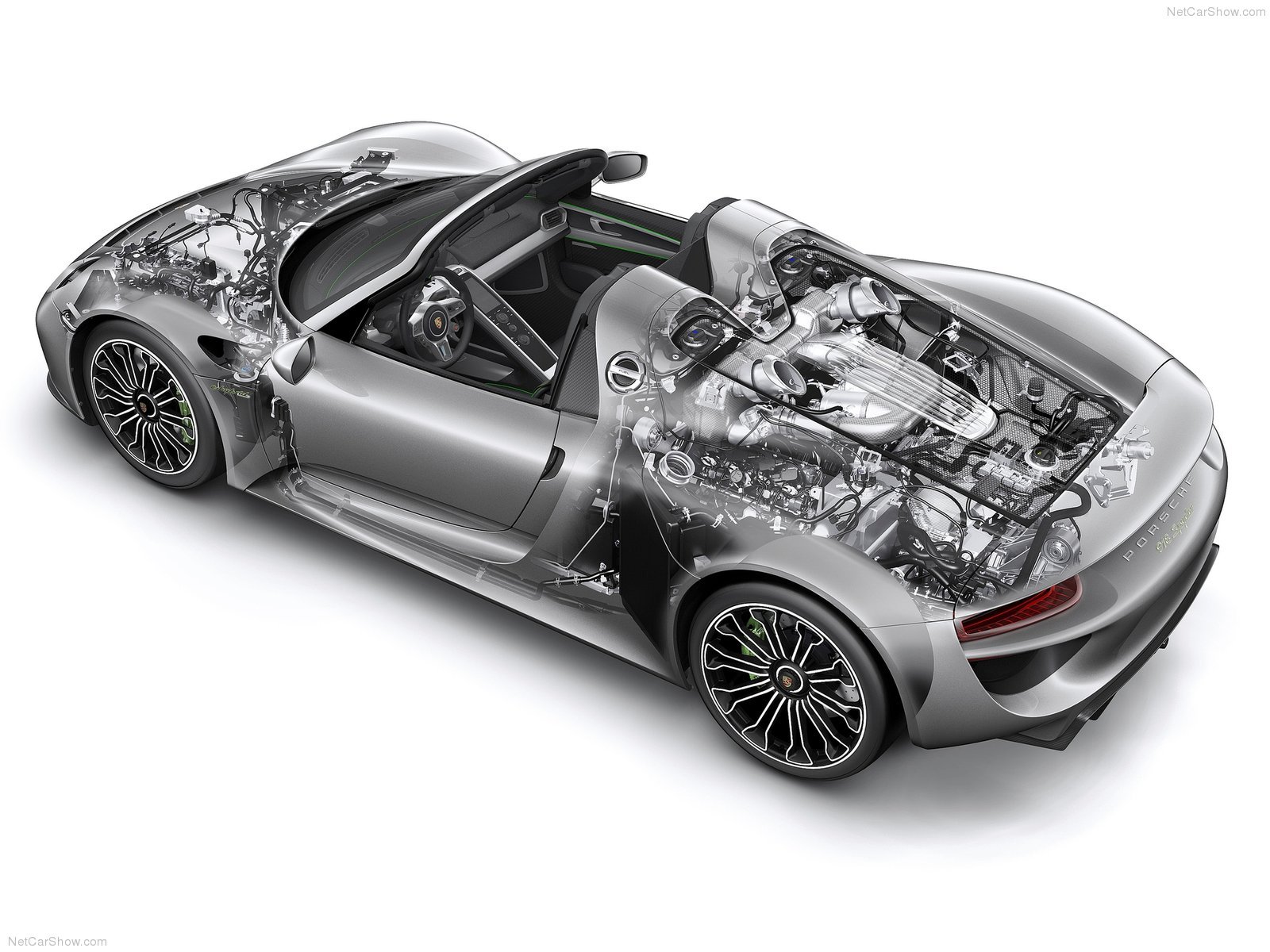 porsche, 918, Spyder, Cars, Supercars, Technical Wallpaper