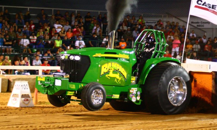 tractor pulling, Race, Racing, Hot, Rod, Rods, Tractor, John, Deere HD Wallpaper Desktop Background