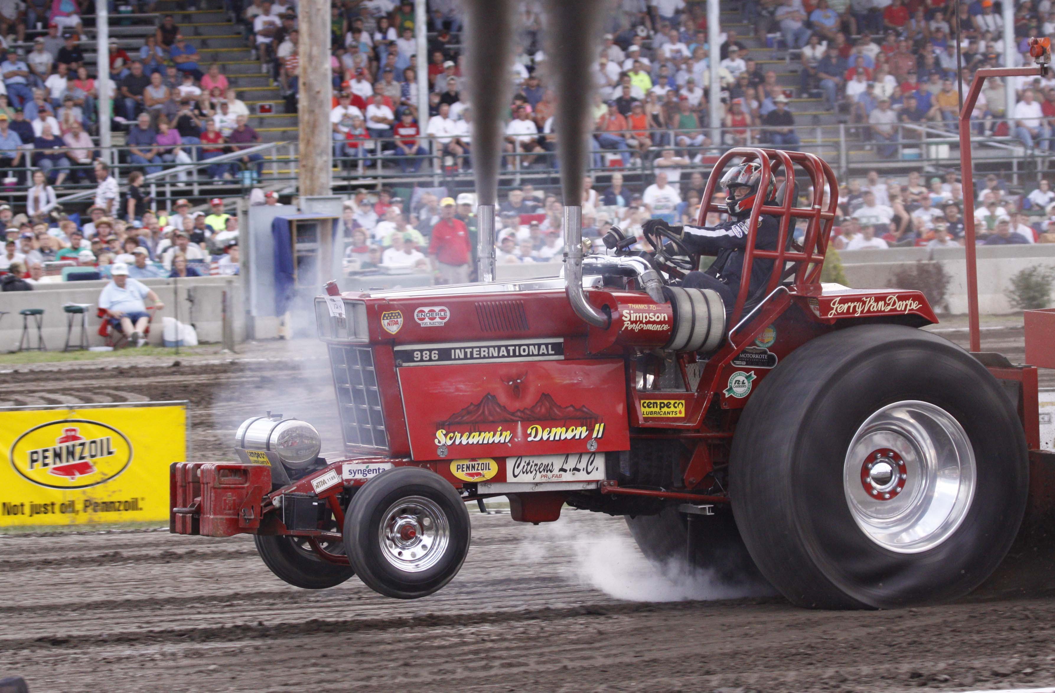 Download hd wallpapers of 646450-tractor-pulling, Race, Racing, Hot, Rod, R...