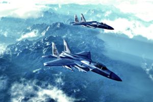 mcdonnell, Douglas, F 15, Eagle, Aircraft, Bombs, Fighter, Flight, Military, Missiles, Shells, Mountains, Clouds, Landscapes