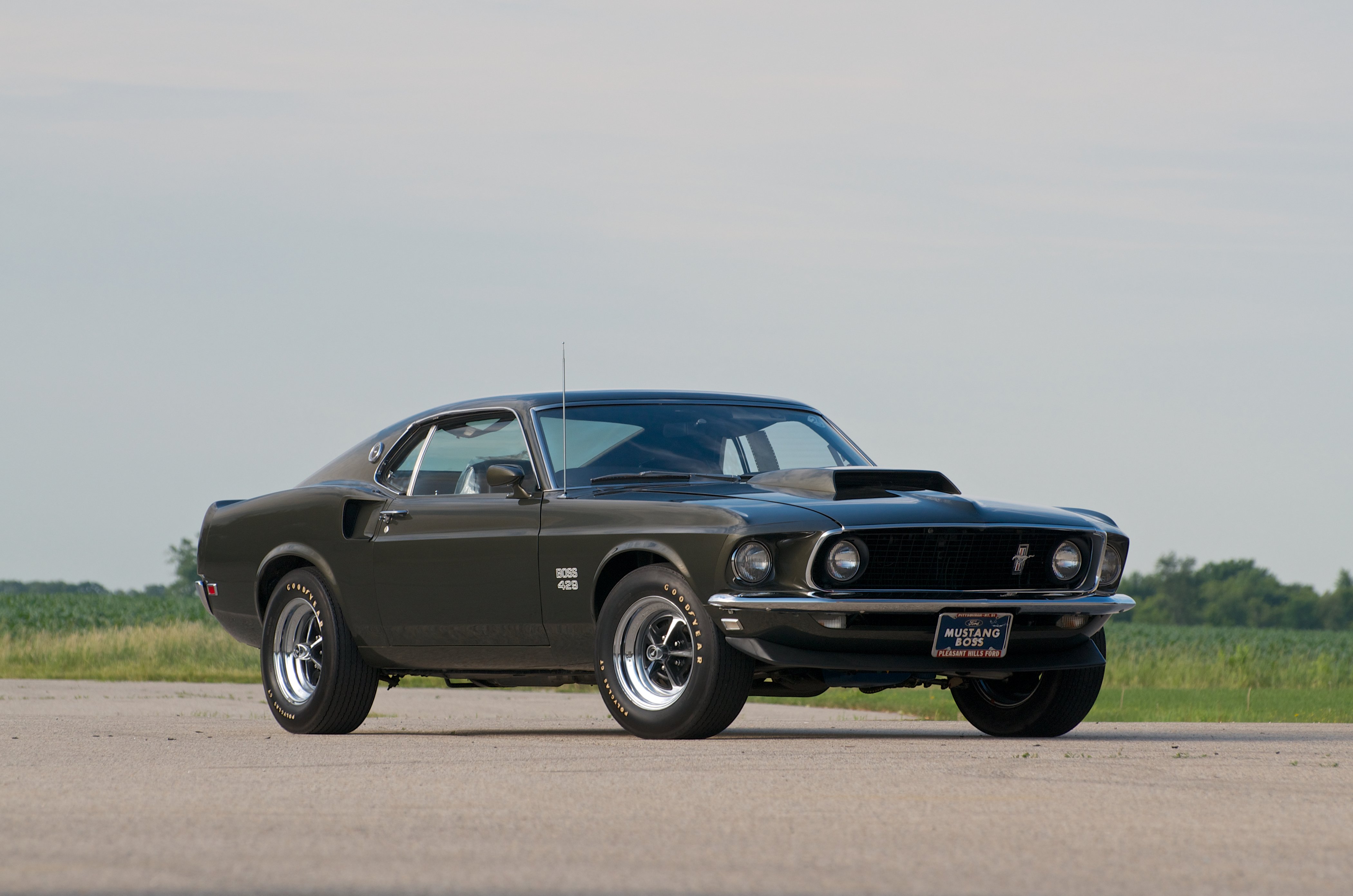 1969, Ford, Mustang, Boss, 429, Fastback, Muscle, Classic, Usa, 4200x2790 01 Wallpaper