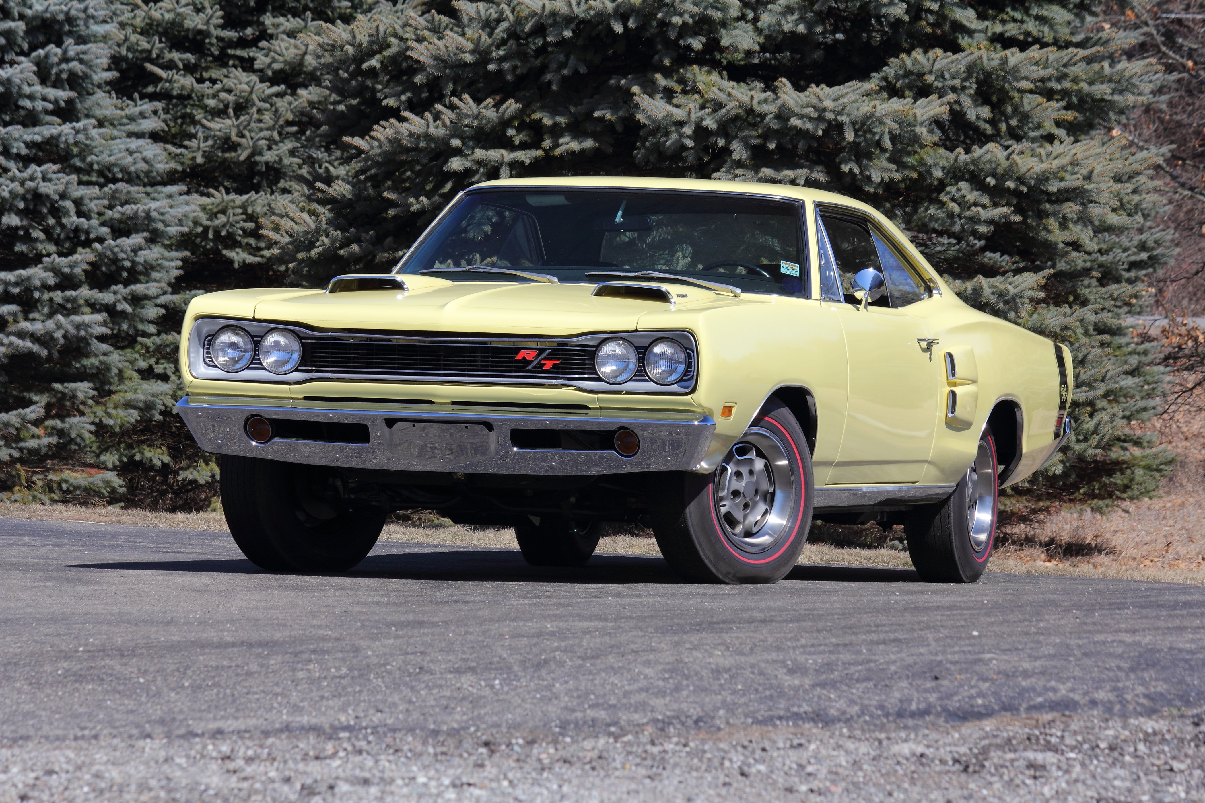 1969, Dodge, Hemi, Coronet, Rt, Muscle, Streetrod, Classic, Usa, 4200x2800 03 Wallpaper