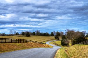 road, Way, Path, Fields, Landscapes, Nature, Countryside, Town, Trees, Grass, Summer, Sky, Clouds