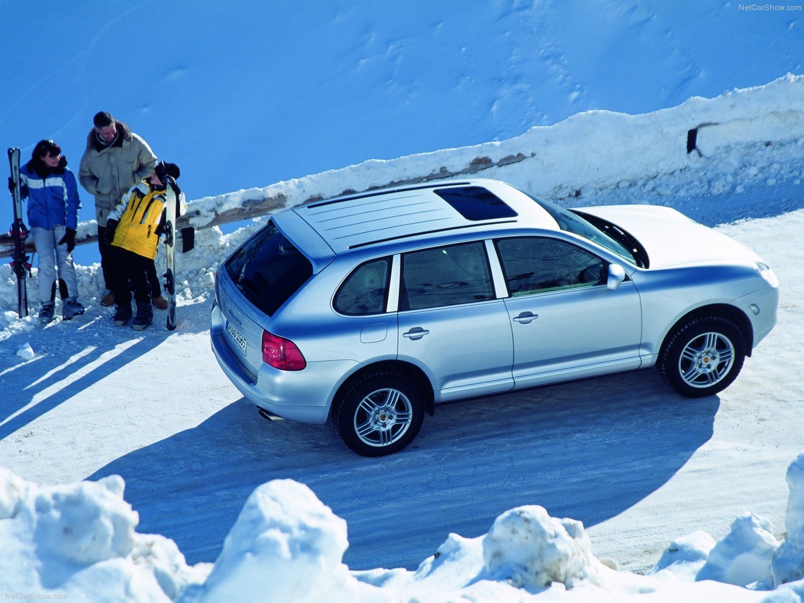 porsche, Cayenne, Suv, Cars, 2004 Wallpaper