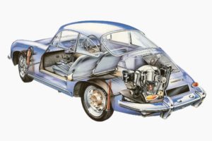 porsche, 356c, 1600, Coupe, 1963, Cars