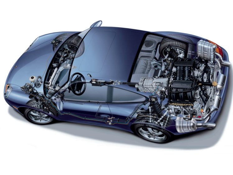 porsche, 911, Carrera, Coupe, 996, Cars, Technical HD Wallpaper Desktop Background