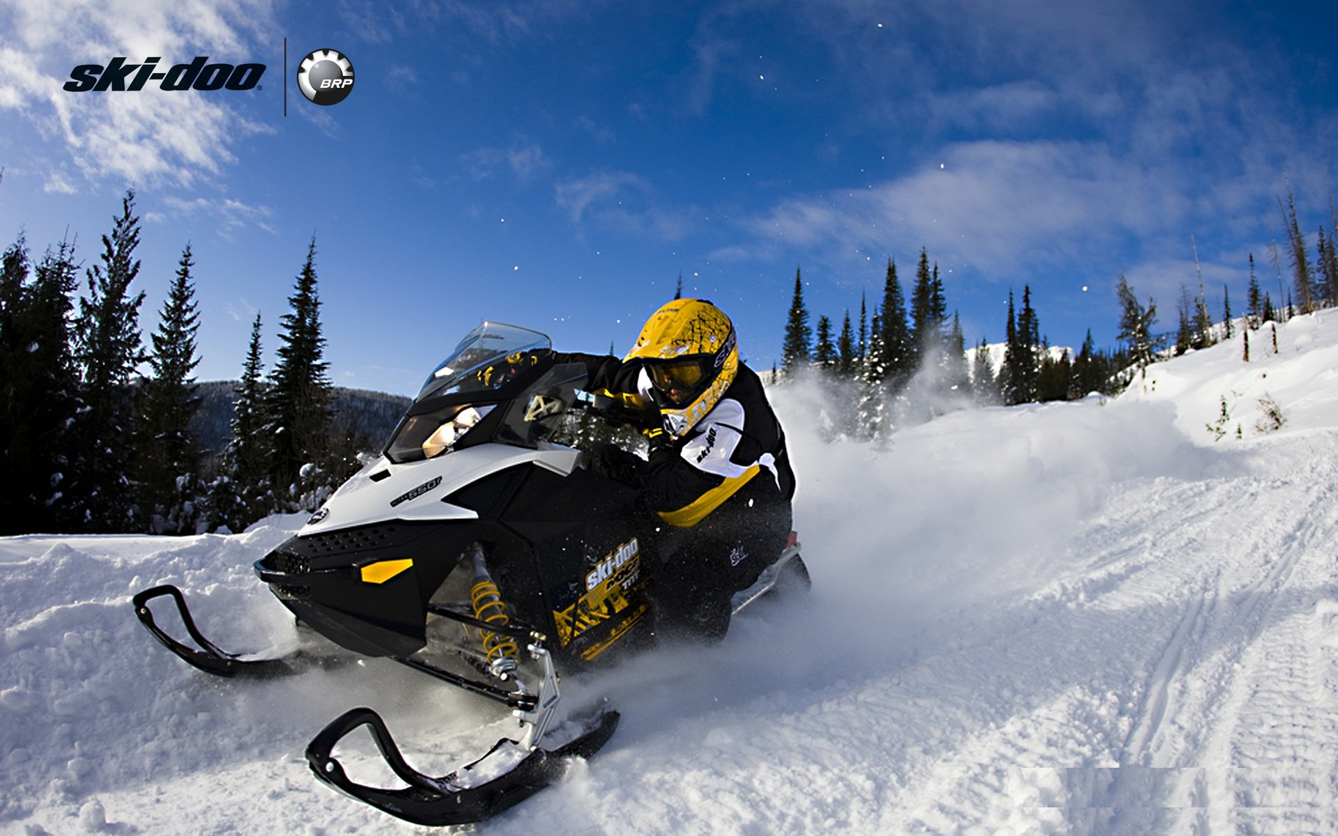 ski doo, Snowmobile, Sled, Ski, Doo, Winter, Snow, Extreme Wallpaper