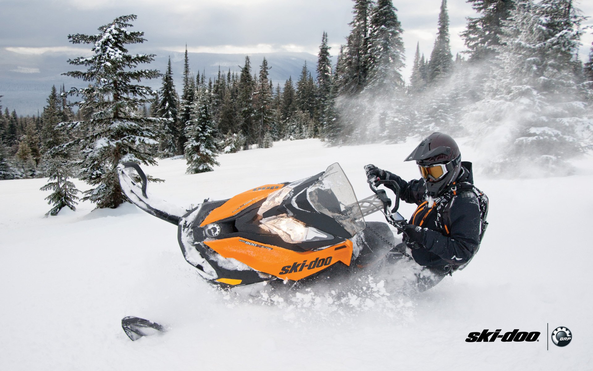 ski doo, Snowmobile, Sled, Ski, Doo, Winter, Snow, Extreme Wallpaper