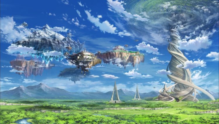 anime, Series, Scan, Sword, Art, Online, Magic, Dream, Sky HD Wallpaper Desktop Background