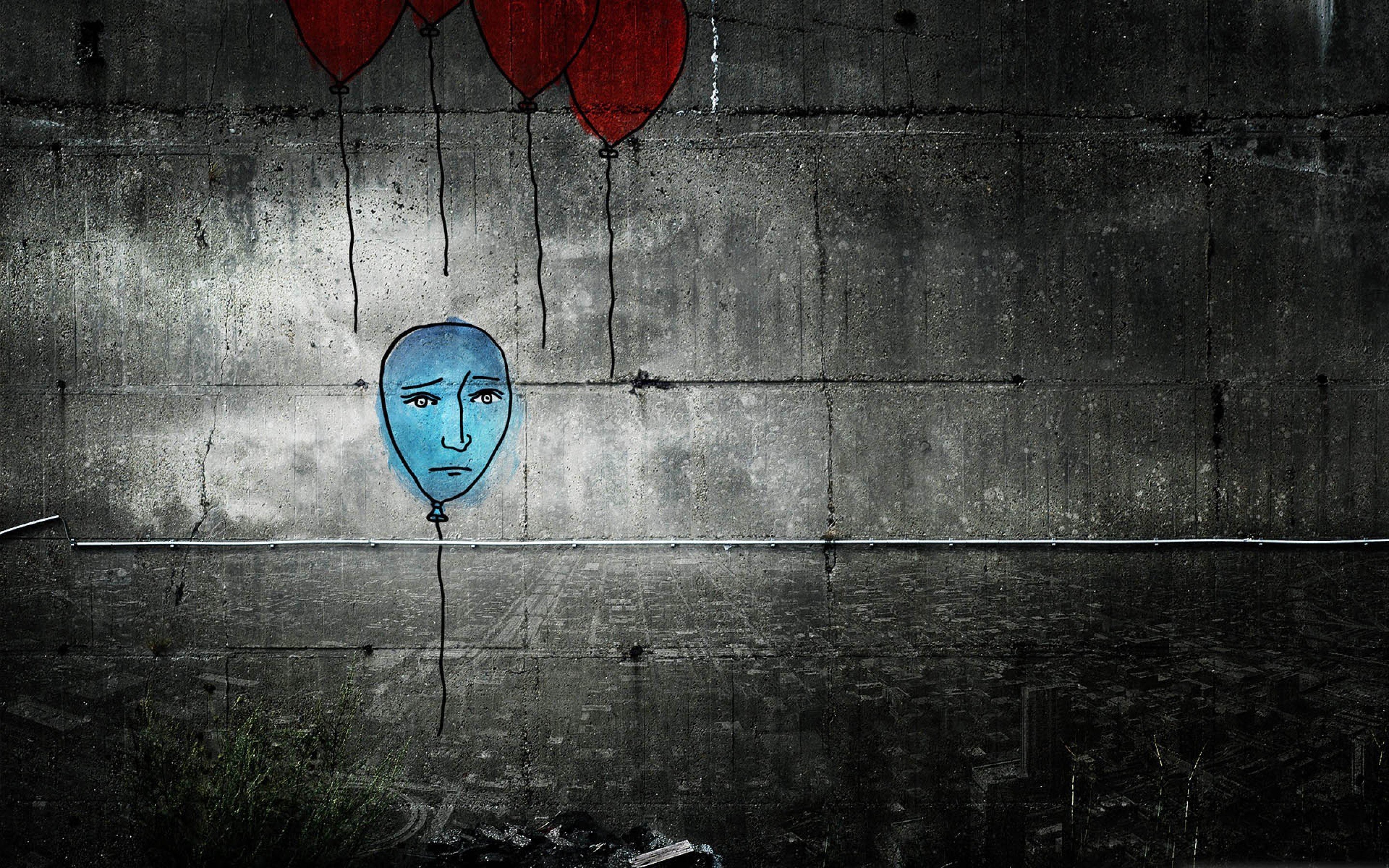 lonely, Mood, Sad, Alone, Sadness, Emotion, People, Loneliness, Solitude, Graffiti Wallpaper
