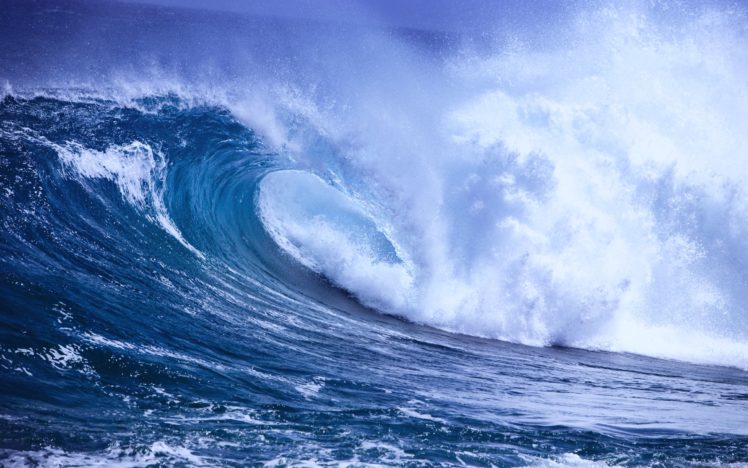 water, Ocean , Blue, Waves, Sea, Earth, Nature, Sailing HD Wallpaper Desktop Background