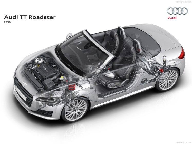 cars, Audi, T, T, Roadster, Technical, 2015 HD Wallpaper Desktop Background