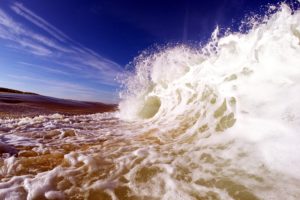 beaches, Waves, Sea, Sky, Clouds, Blue, Water, Nature, Landscapes, Earth, Sand, Foam