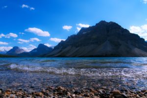 mountains, Sky, Clouds, Landscapes, Water, Beaches, Stones, Nature, Earth, Sea