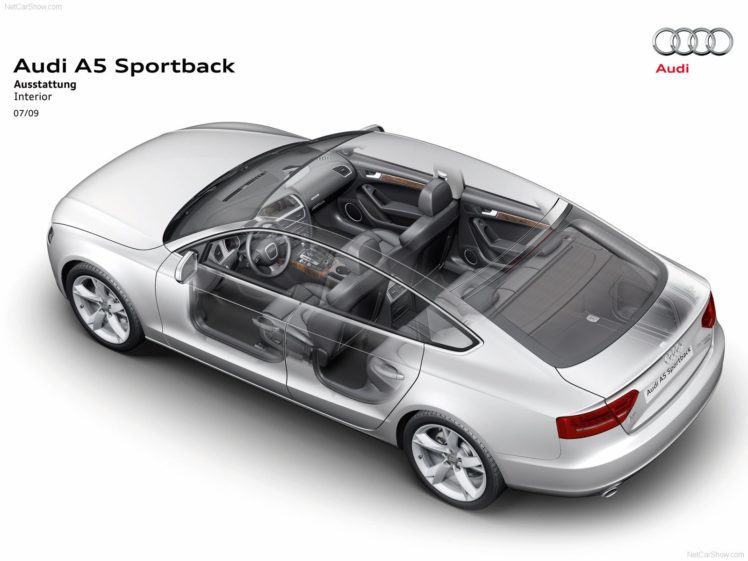 audi, A5, Sportback, Technical, Cars, 2010 HD Wallpaper Desktop Background