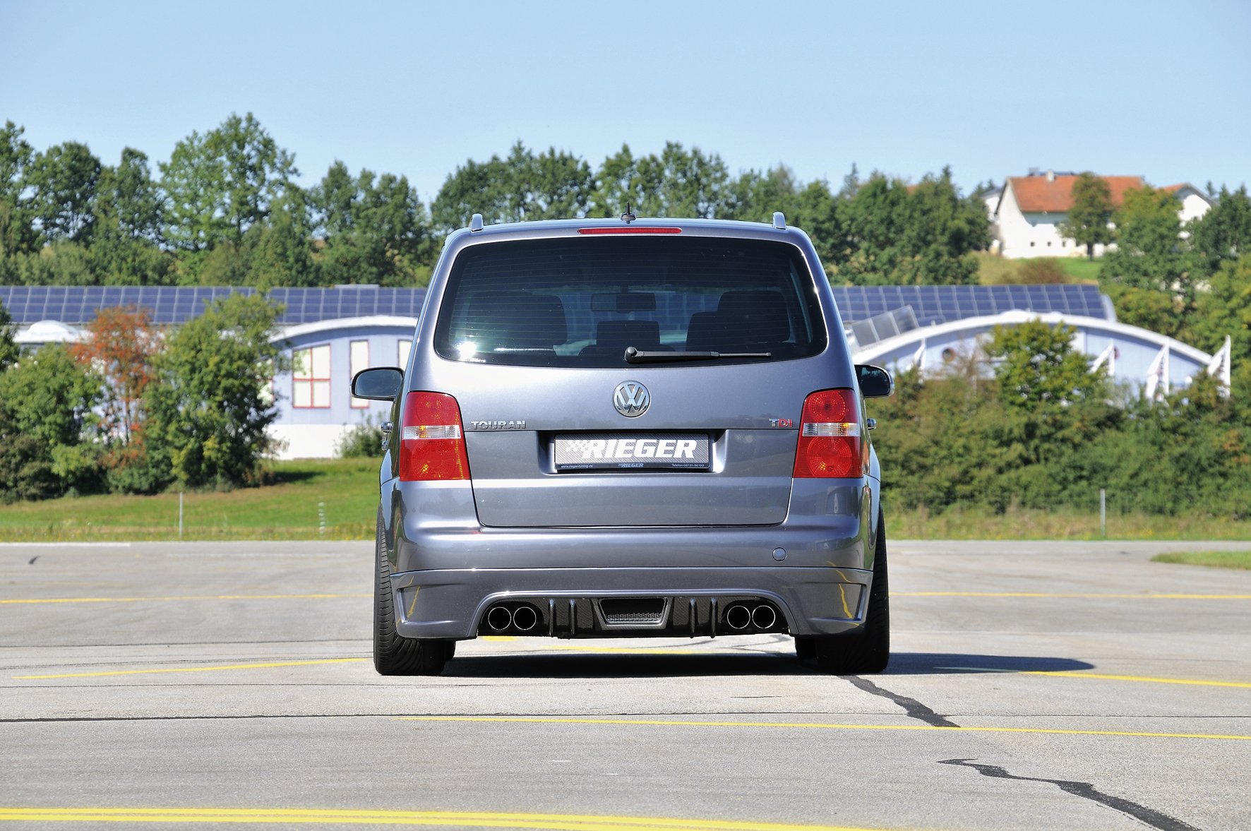 rieger, Volkswagen, Touran, Cars, Tuning Wallpaper