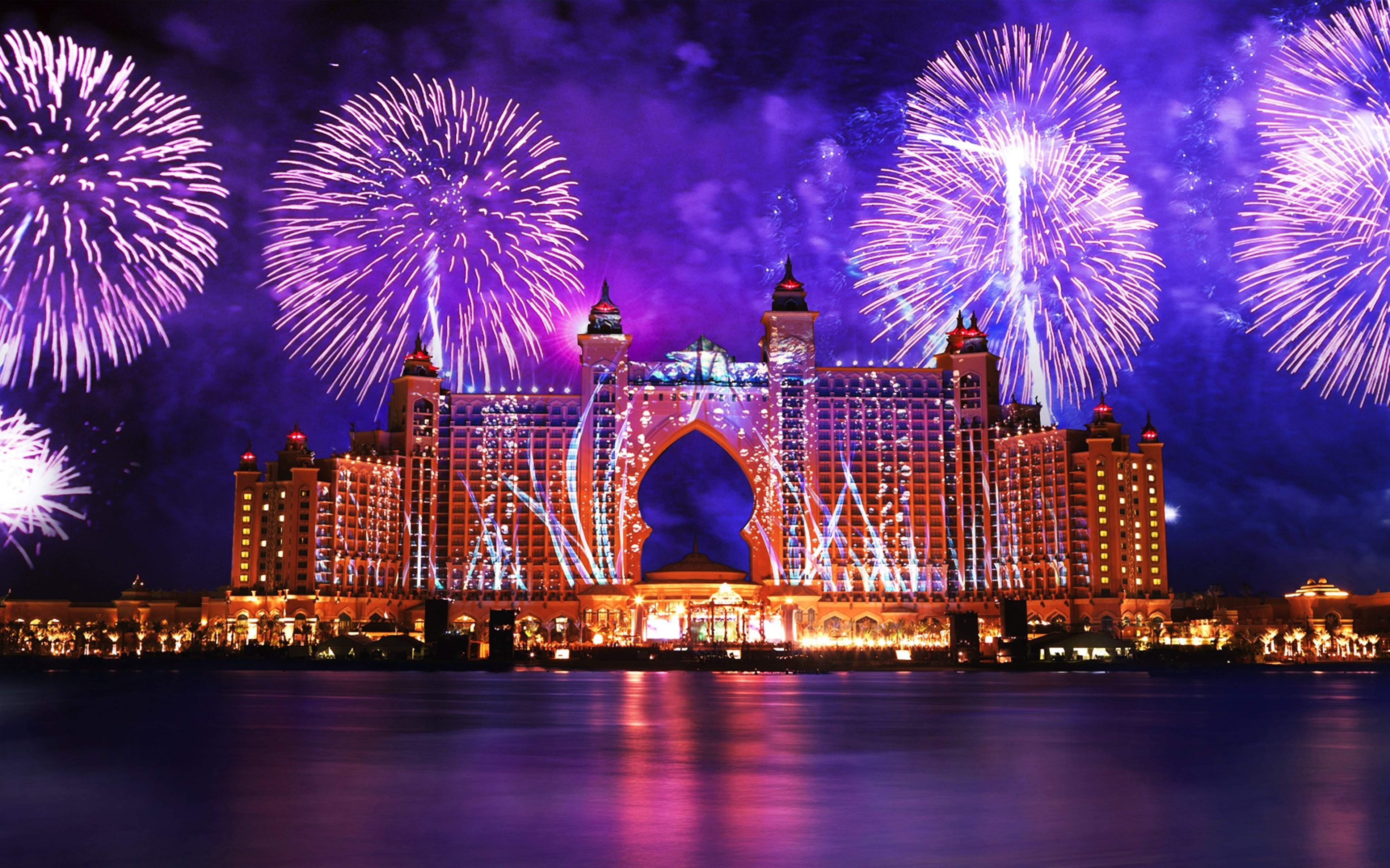 atlantis, Hotel, Dubai, Buildings, Celebrations, City, Enjoying, Evolution, Festivals, Fireworks, Fun, Globalization, Hotels, Joy, Lights, Park, Port, Sea, Skyscrapers, Technology Wallpaper