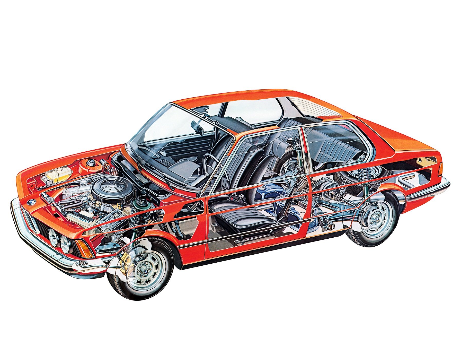 BMW Cutaway