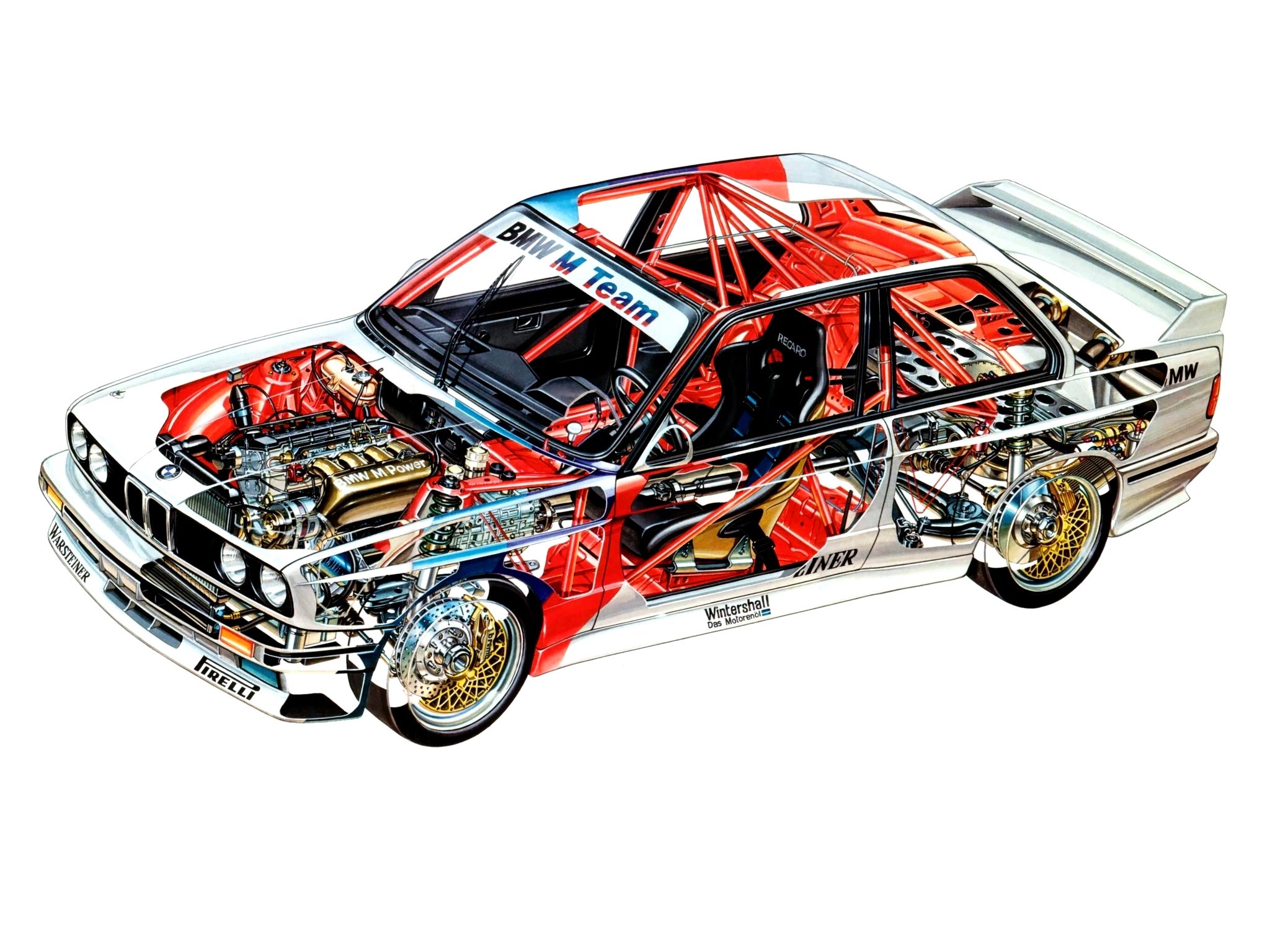 bmw, M, 3, Dtm, E30, Racecars, Technical, Cars Wallpaper