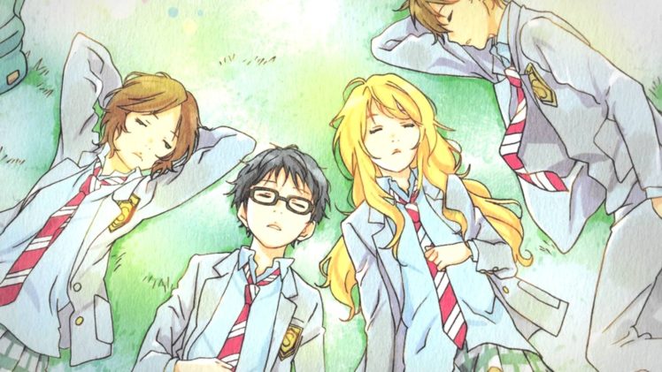 shigatsu, Wa, Kimi, No, Uso, Arima, Kosei, Your, Lie, April, Adventure, Manga, Series, 1yourlie HD Wallpaper Desktop Background