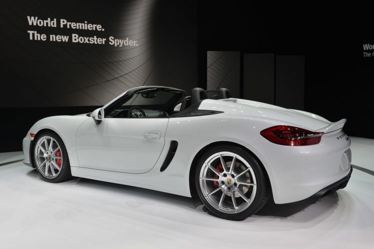 2016, Boxster, Porsche, Spyder, Cars HD Wallpaper Desktop Background