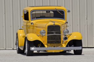 1932, Ford, 3window, Coupe, Streetrod, Hotrod, Street, Rod, Hot, Yellow, Usa, 4500x3000 04