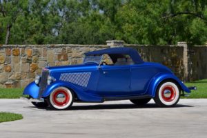 1934, Ford, Roadster, Hotrod, Hot, Rod, Custom, Old, School, Blue, Usa, 4200x2780 02