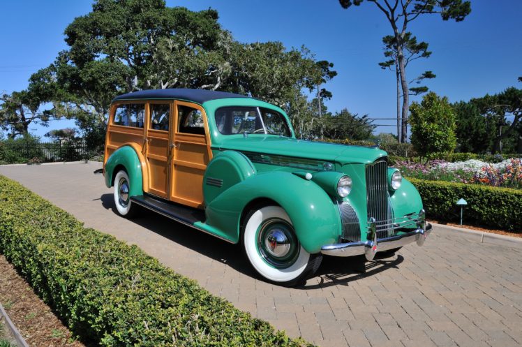1940, Packard, Eight, Wagon, Wood, Classic, Old, Vintage, Usa, 4288×2848 01 HD Wallpaper Desktop Background