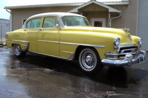 1954, Chrysler, New, Yorker, Sedan, Classic, Old, Retro, Yellow, Usa, 2048x1530 01
