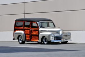 1948, Ford, Woody, Wagon, Streetrod, Hotrod, Street, Rod, Hot, Silver, Usa, 4288×2848 01