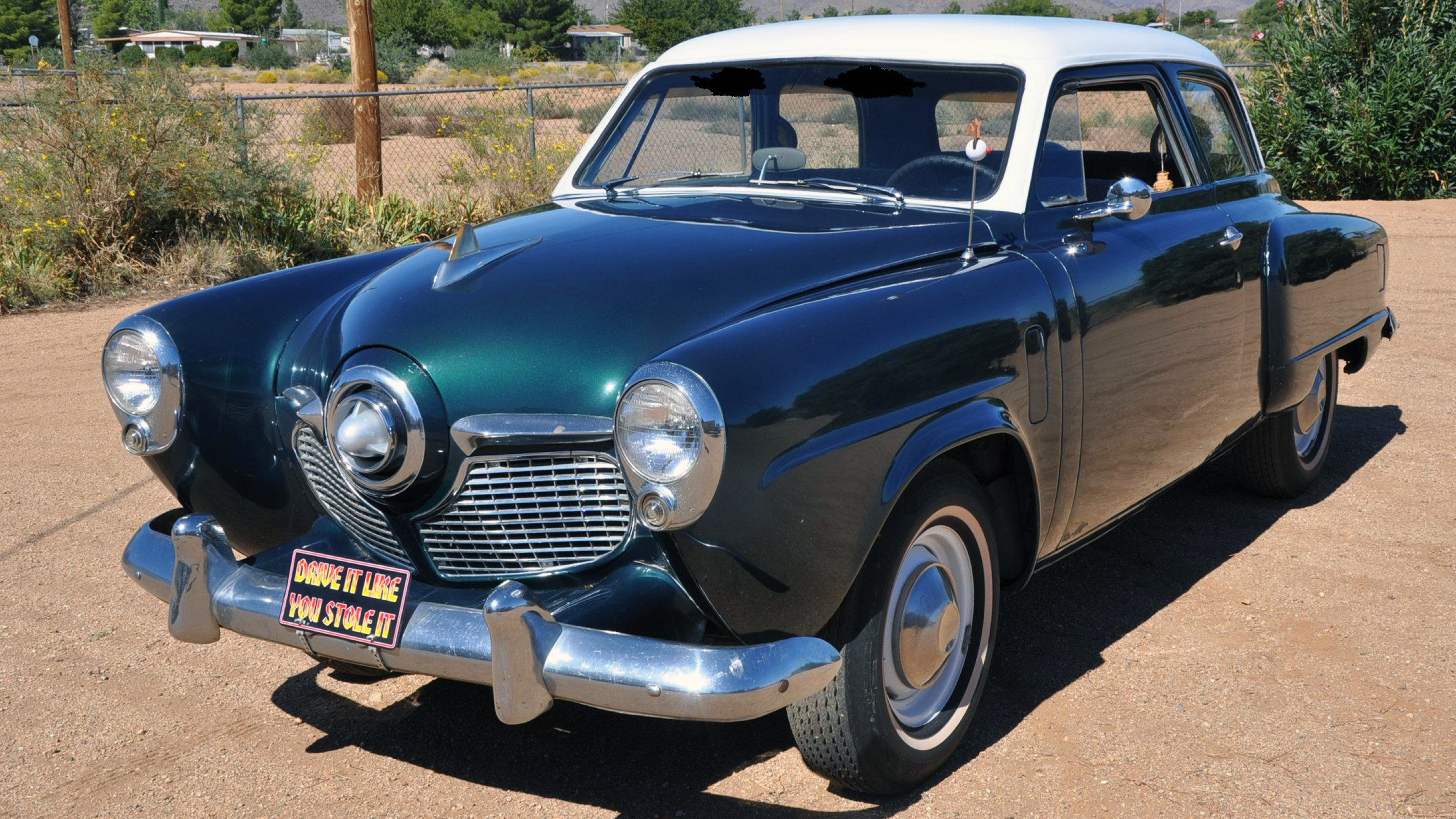 1951, Studebaker, Champion, Sedan, 2, Door, Classic, Old, Retro, Vintage, Usa, 8000x4500 011 Wallpaper