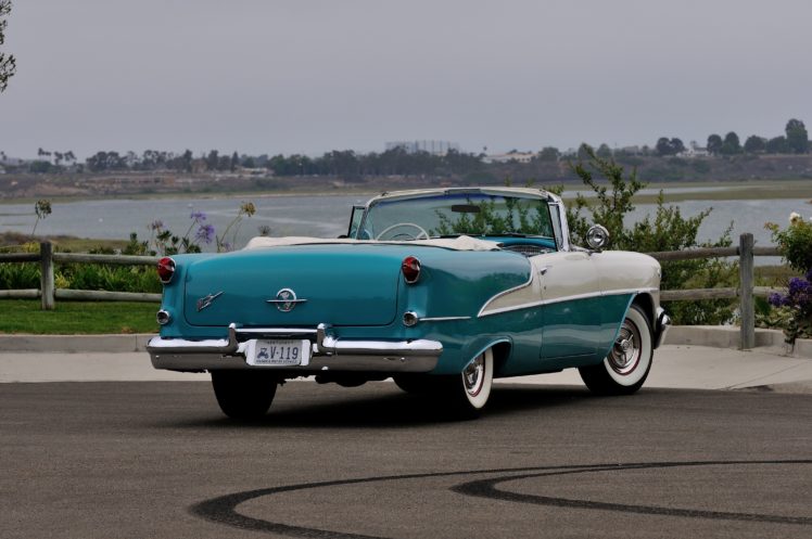 1955, Oldsmobile, Rocket, 88, Convertible, Classic, Old, Vintage, Usa, 4288×2848 03 HD Wallpaper Desktop Background